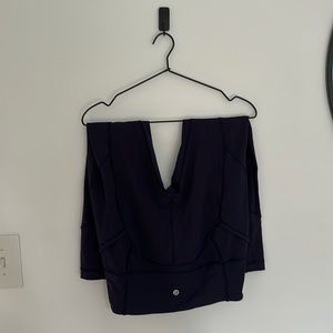Lululemon Crop Navy Leggings